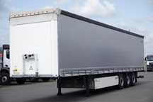 Schmitz Cargobull FIRANKA / STANDARD /  OŚ PODNOSZONA / KOSZ NA PALETY