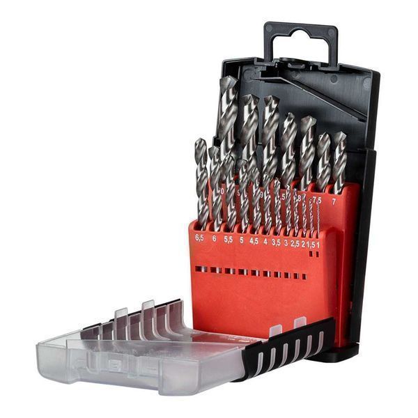 Профессиональный Набор сверл по металлу 19шт ULTRA набір сверл 1191712