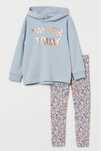 Piękny Komplet Dres H&M Bluza Legginsy WIOSNA