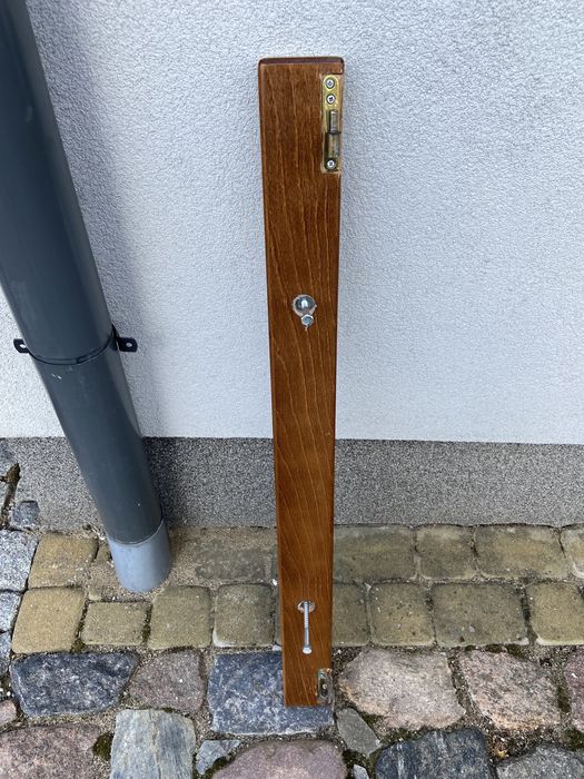 Barierka drewniana wraz z półsłupkiem