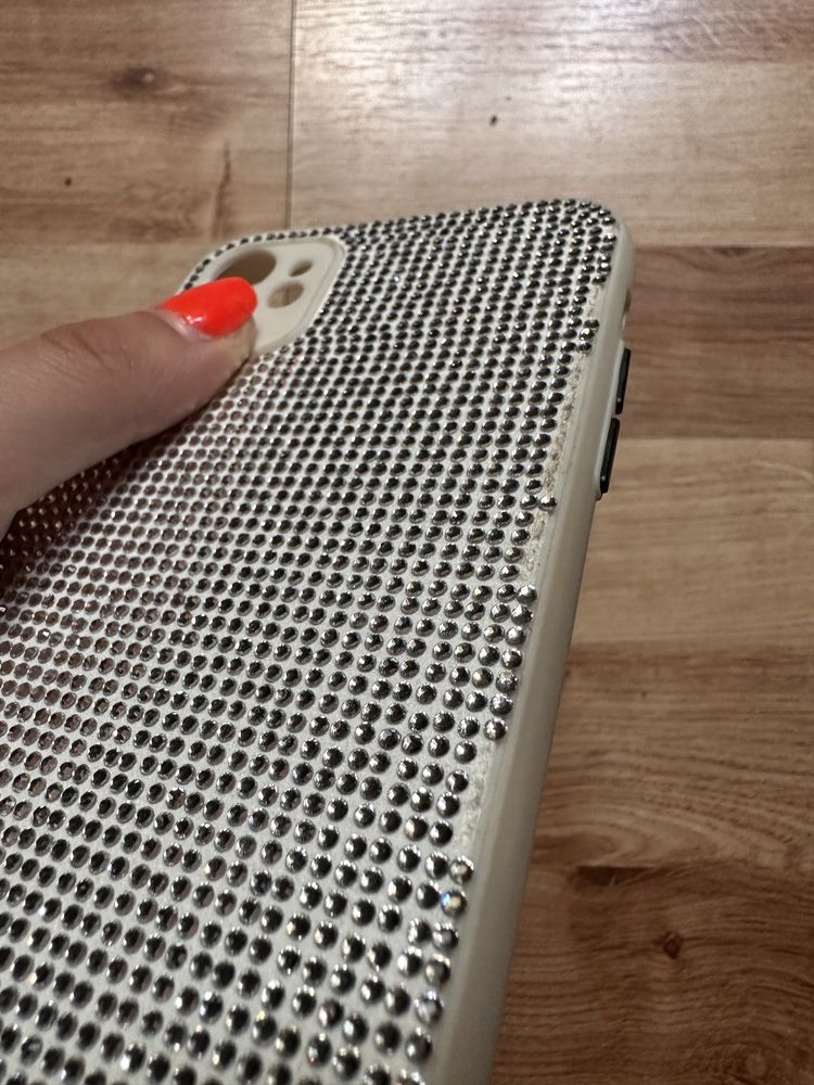 Etui case iPhone 11/XR diamentowe