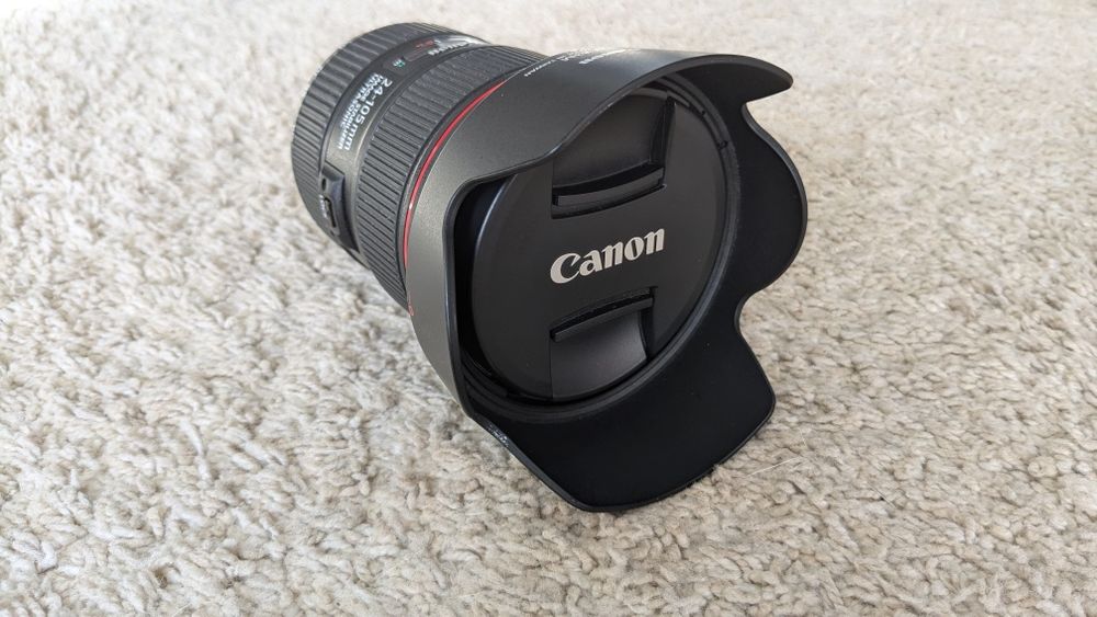 Canon 6D + 24-105mm + 50mm + Mala LOWEPRO