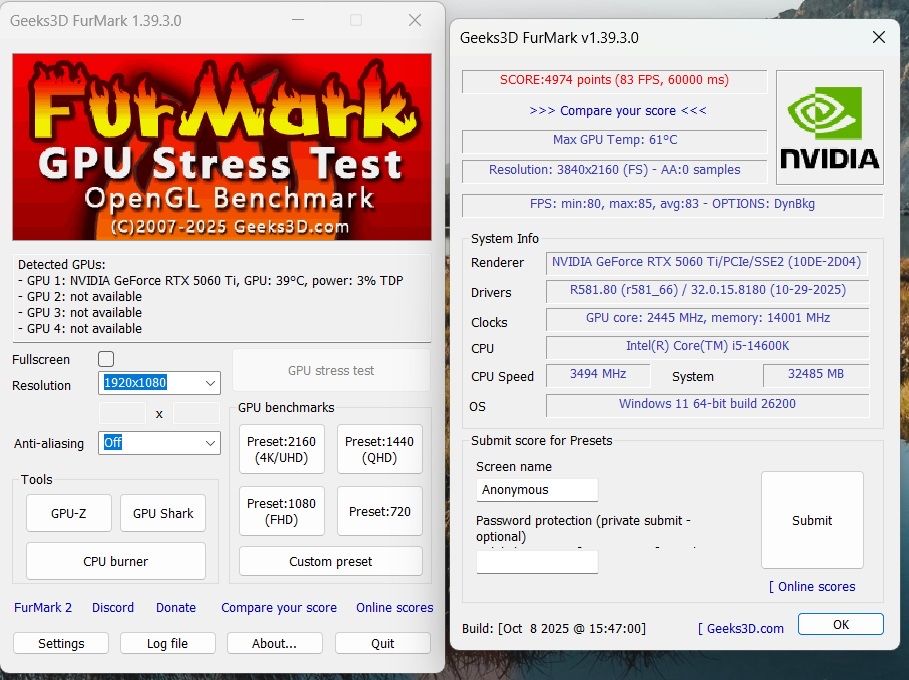 Відеокарта ASUS GeForce RTX 5060 Ti OC Edition 16GB GDDR7