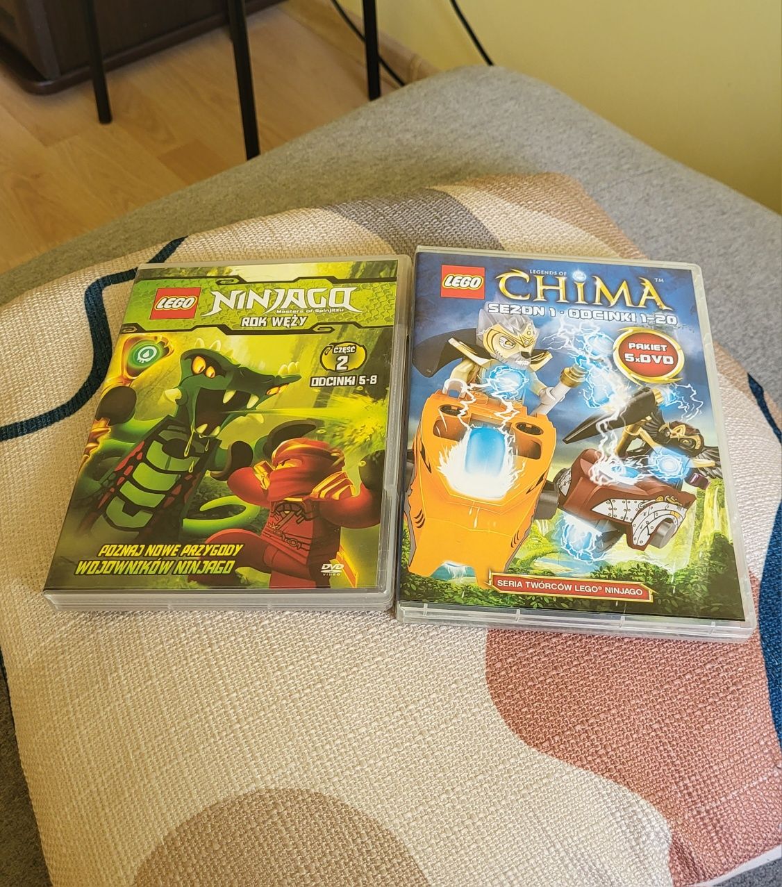 Lego Ninjago rok węży Chima serial dvd