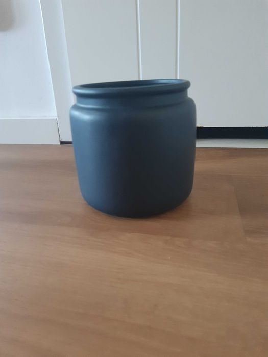 Donica ceramiczna granat 14x15 cm