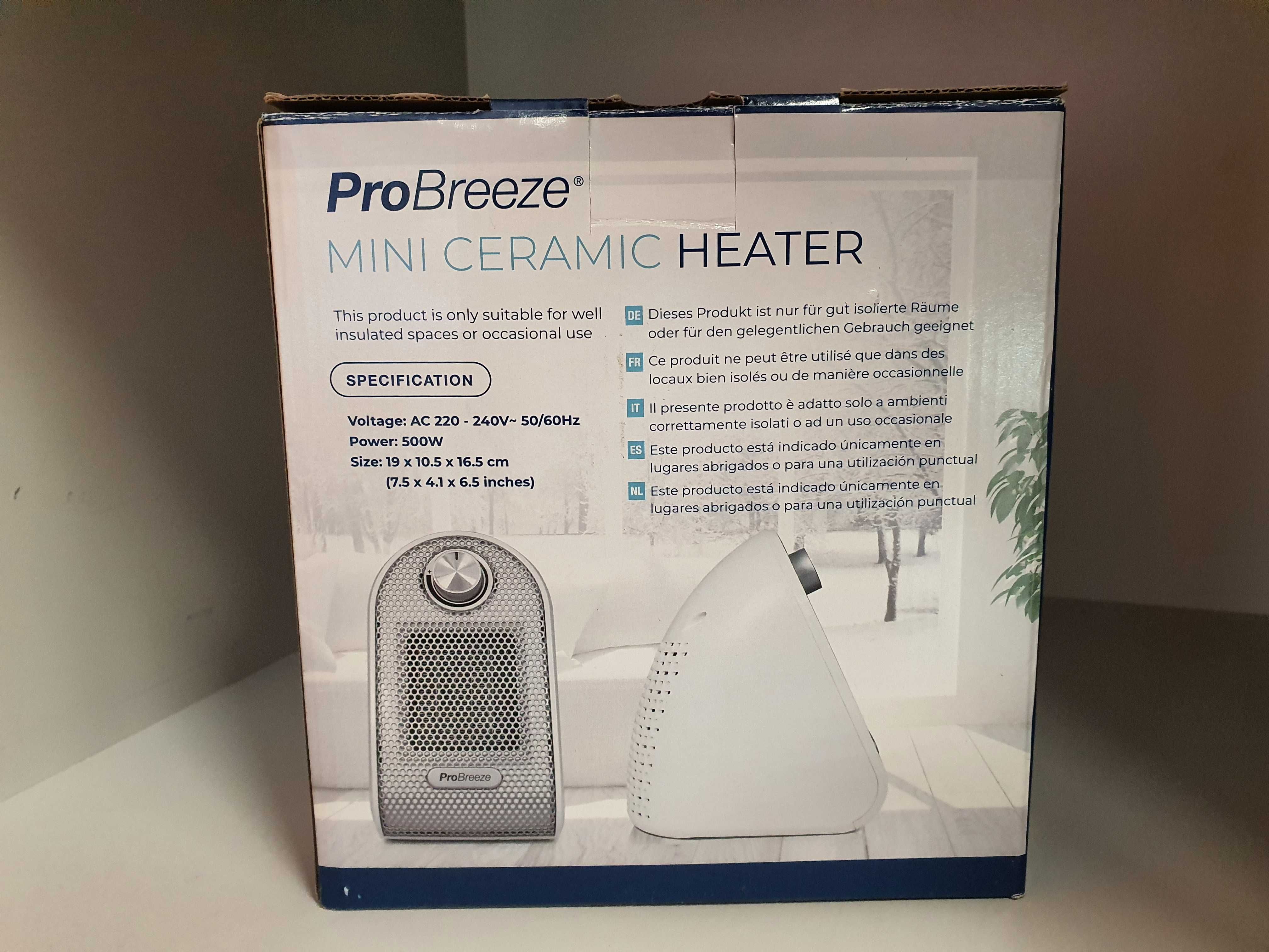 Farelka ProBreeze Mini Ceramic Heater PB-H03-EU