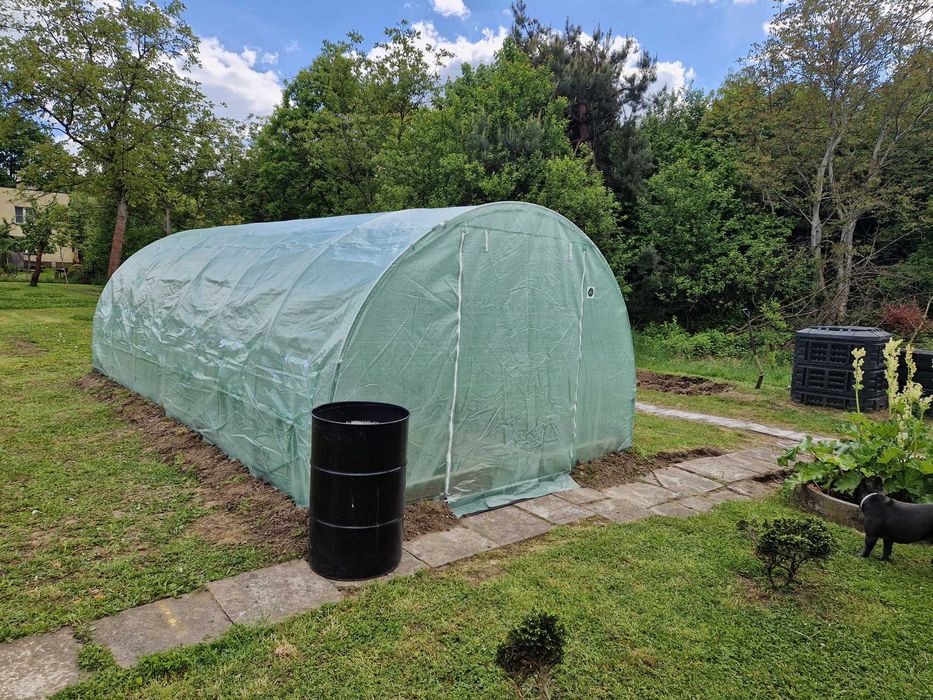 Tunel foliowy cieplarnia 6x3m