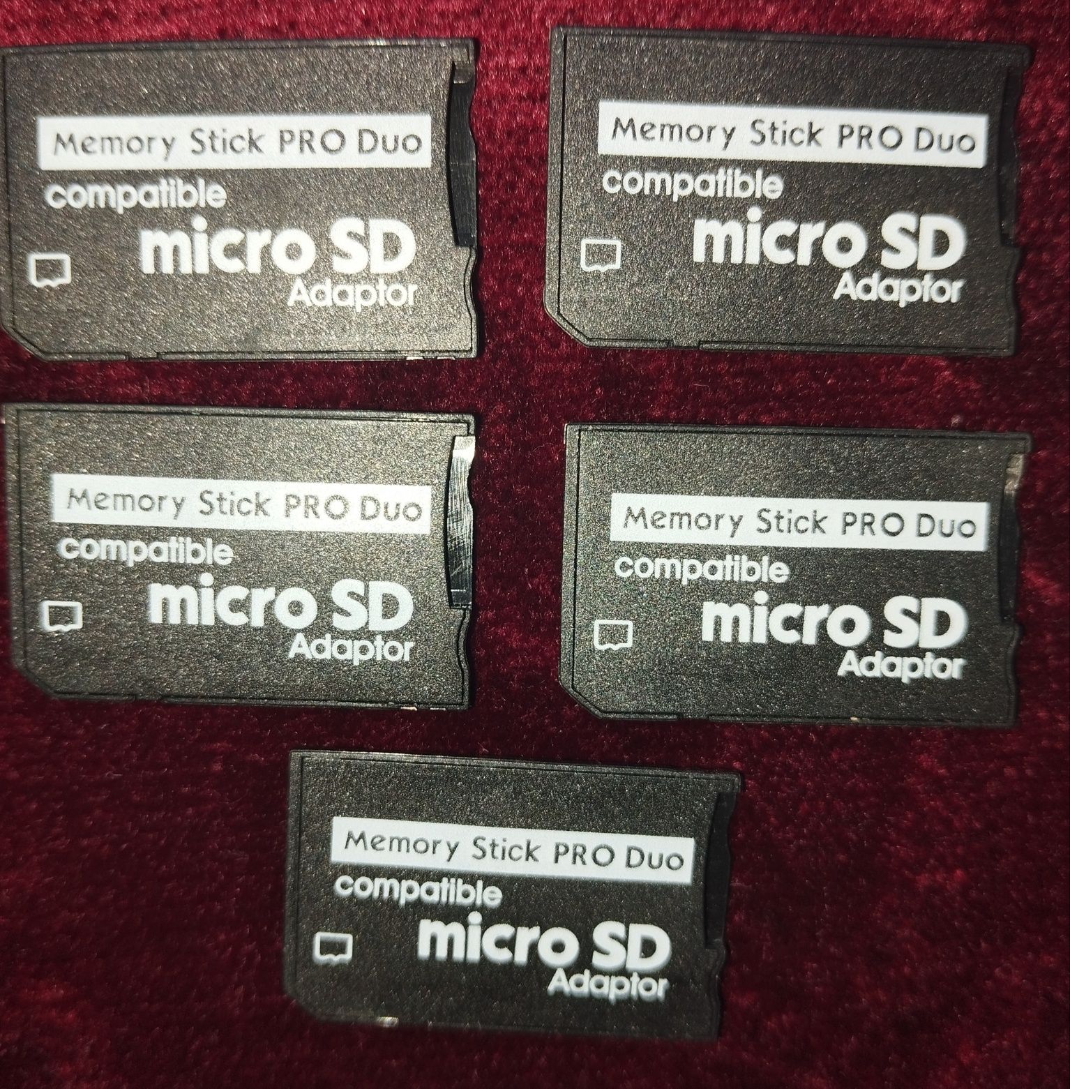 Переходник адаптер с карты памяти Micro CD на формат Pro Duo