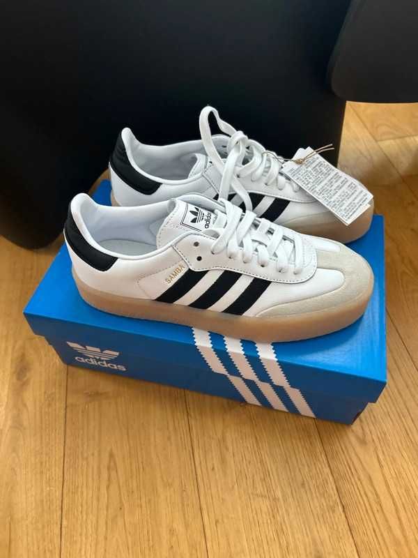 adidas Sambae White Black Gum (Women's)    42