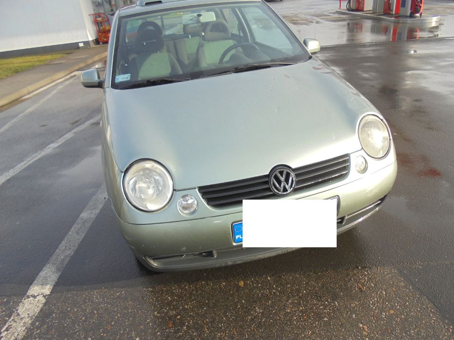 Volkswagen Lupo 1.4 mpi przeznaczony na części, zielony metalik