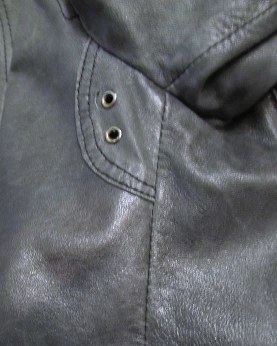 Pull & Bear XDye куртка бомбер из овечьей кожи р. 42/44