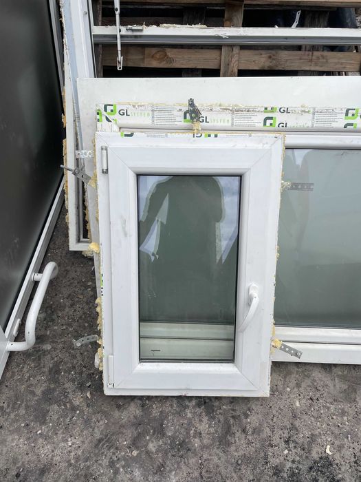 Okna z demontażu (6 okien)