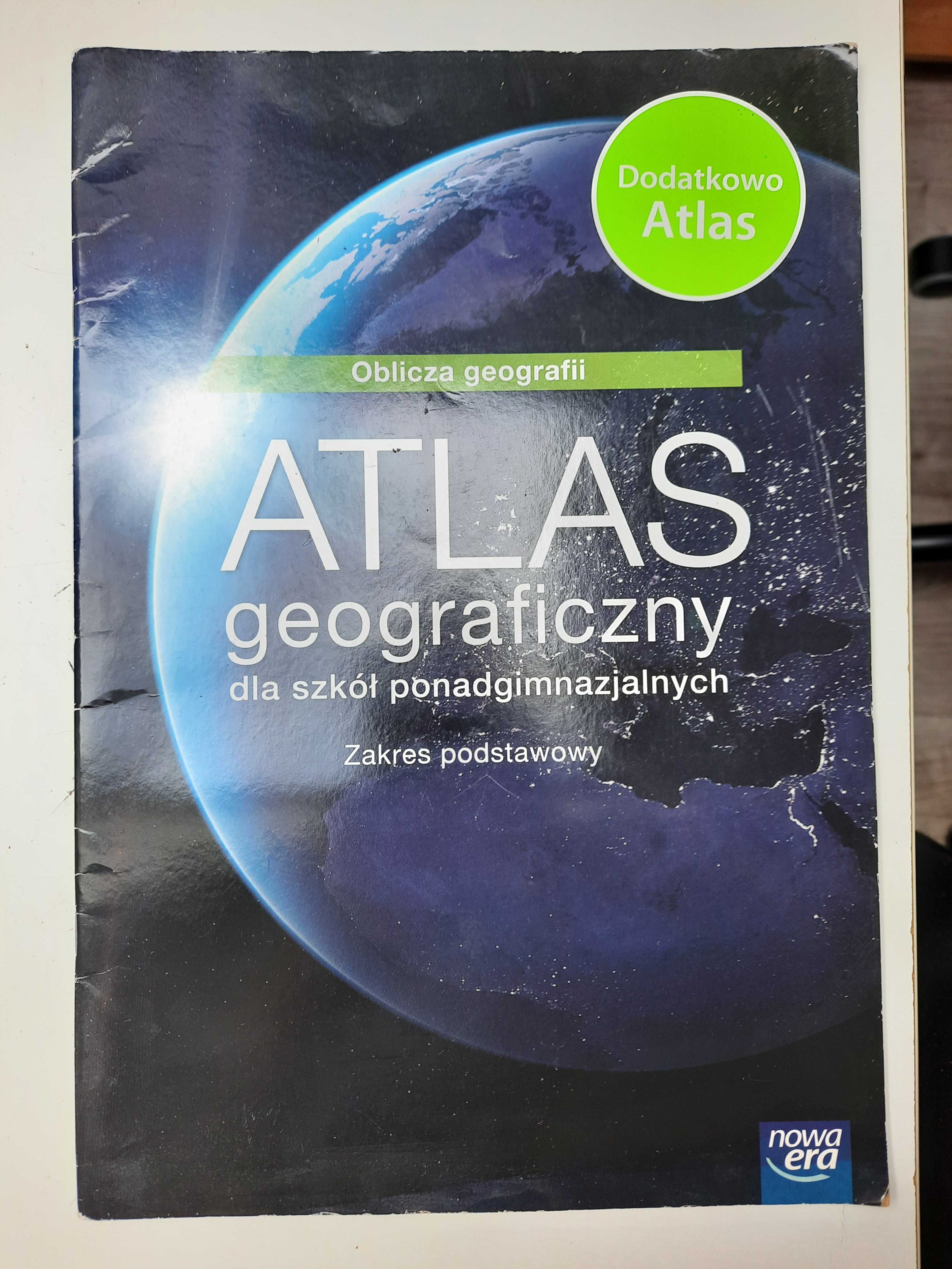Podręcznik licealny Oblicza geografii zakres podst. (+ atlas)