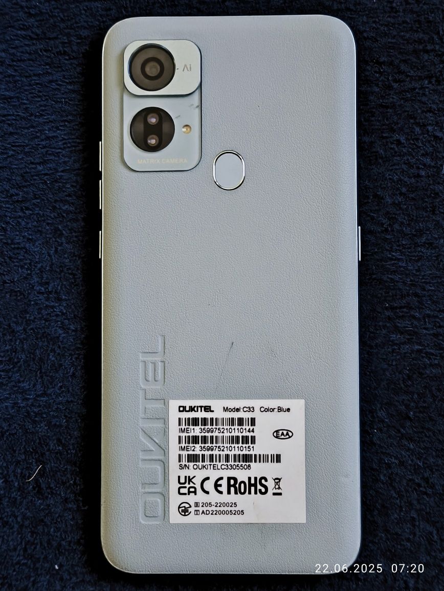 C33 6.8 całą 256GB 50Mpix Dual Sim