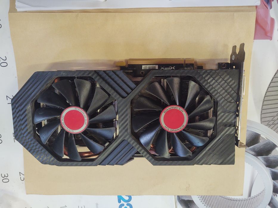 Placa Gráfica Black Fat Boy Rx590 8GB