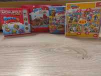 Gry  puzzle oraz komiks w metalowym pudełku Super Zings