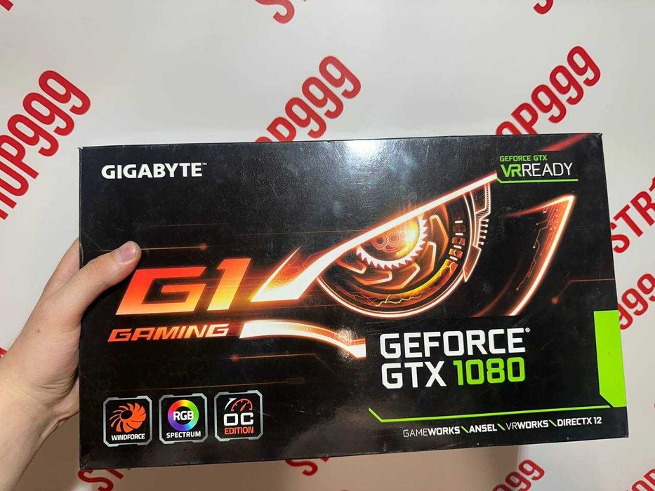 Відеокарта GIGABYTE GeForce GTX 1080 G1 Gaming, Гарантія!
