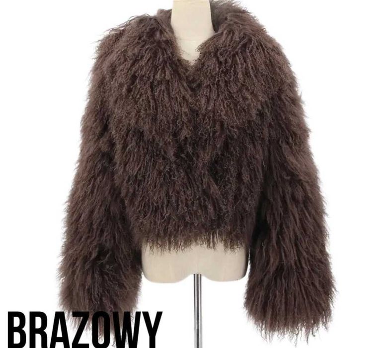 Lama naturalna kolor od ręki