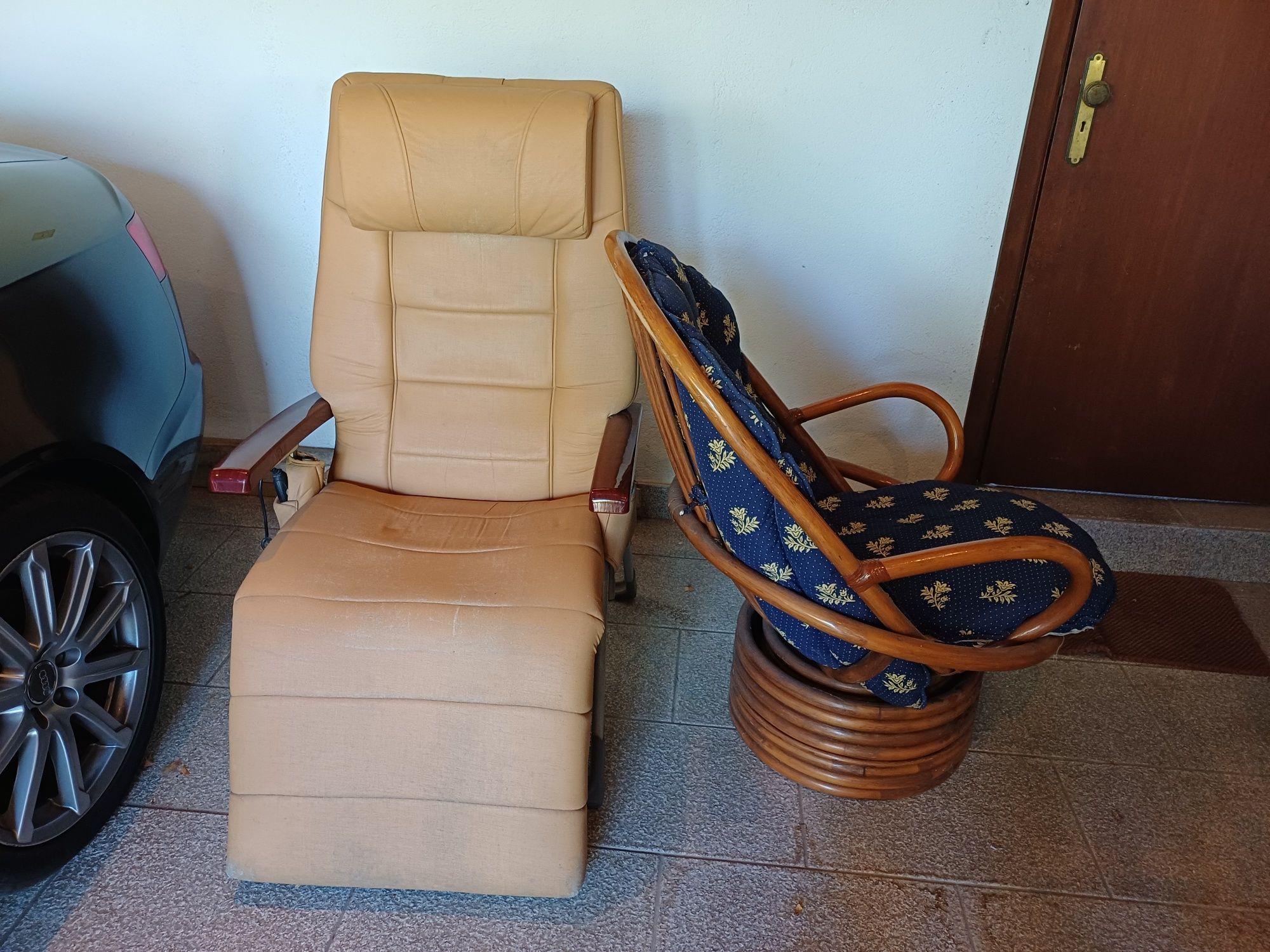 Cadeirão, cadeira de massagem com comando