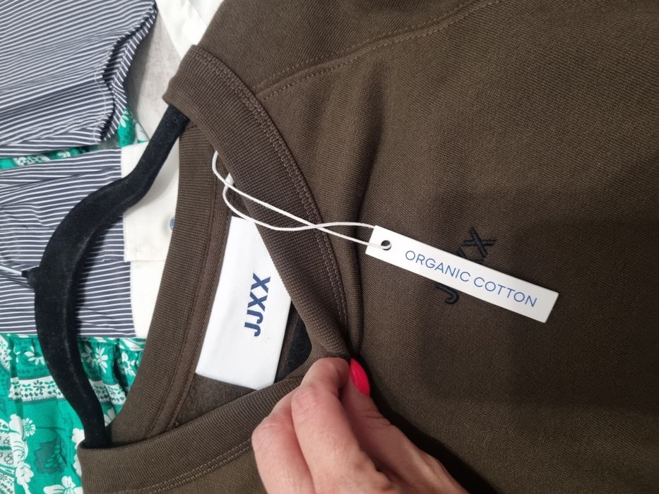Zestaw ubrań L XL koszula bluza czekoladowa