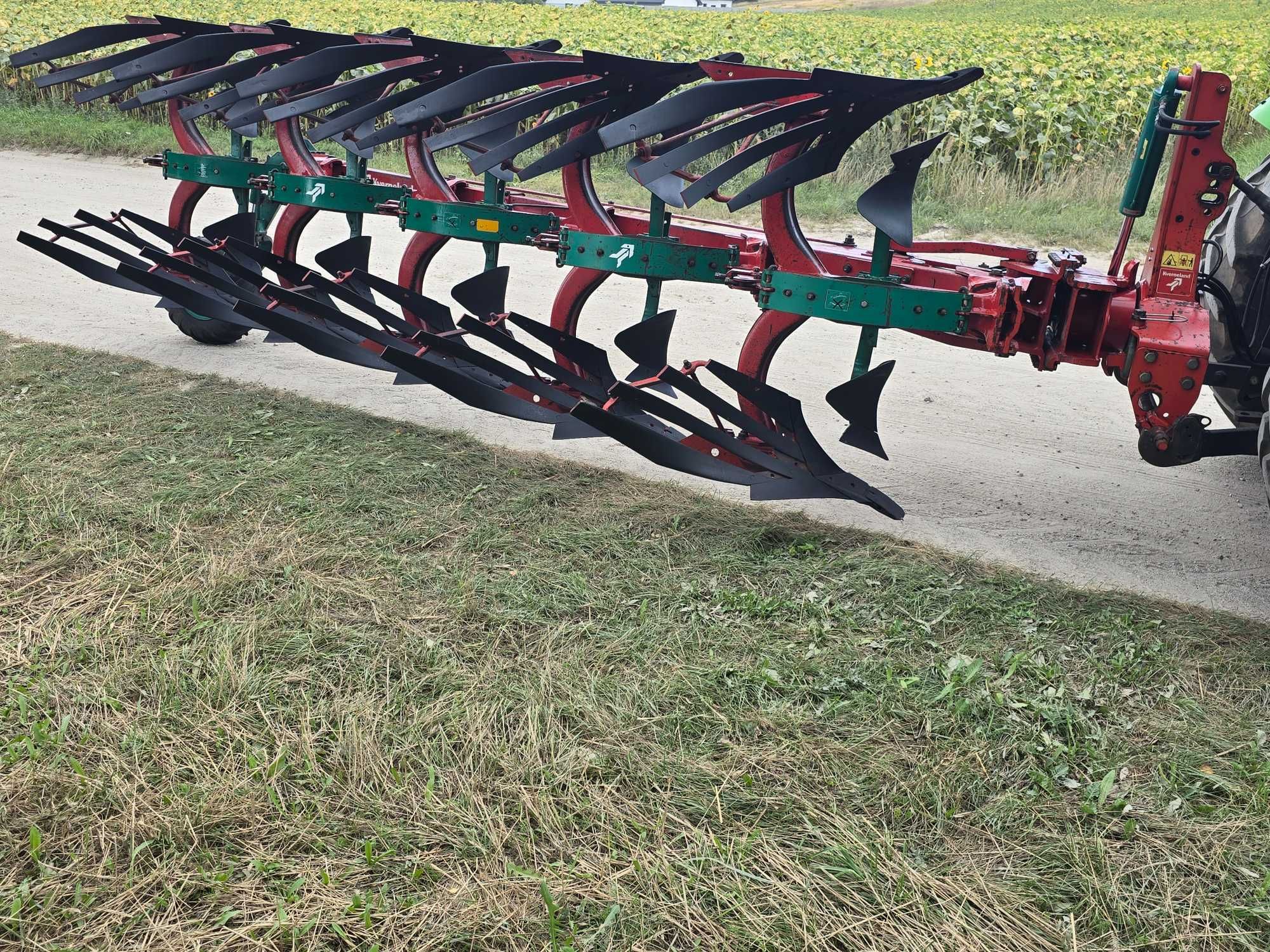 Pług 5 skibowy obrotowy Kverneland EG 100 Vario z liniowaniem resor