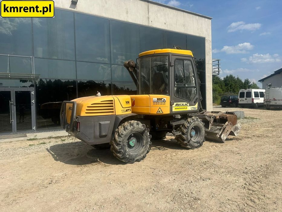 Mecalac 12 MTX KOPARKO-ŁADOWARKA 2015R. | MECALAC MSX MXT 714