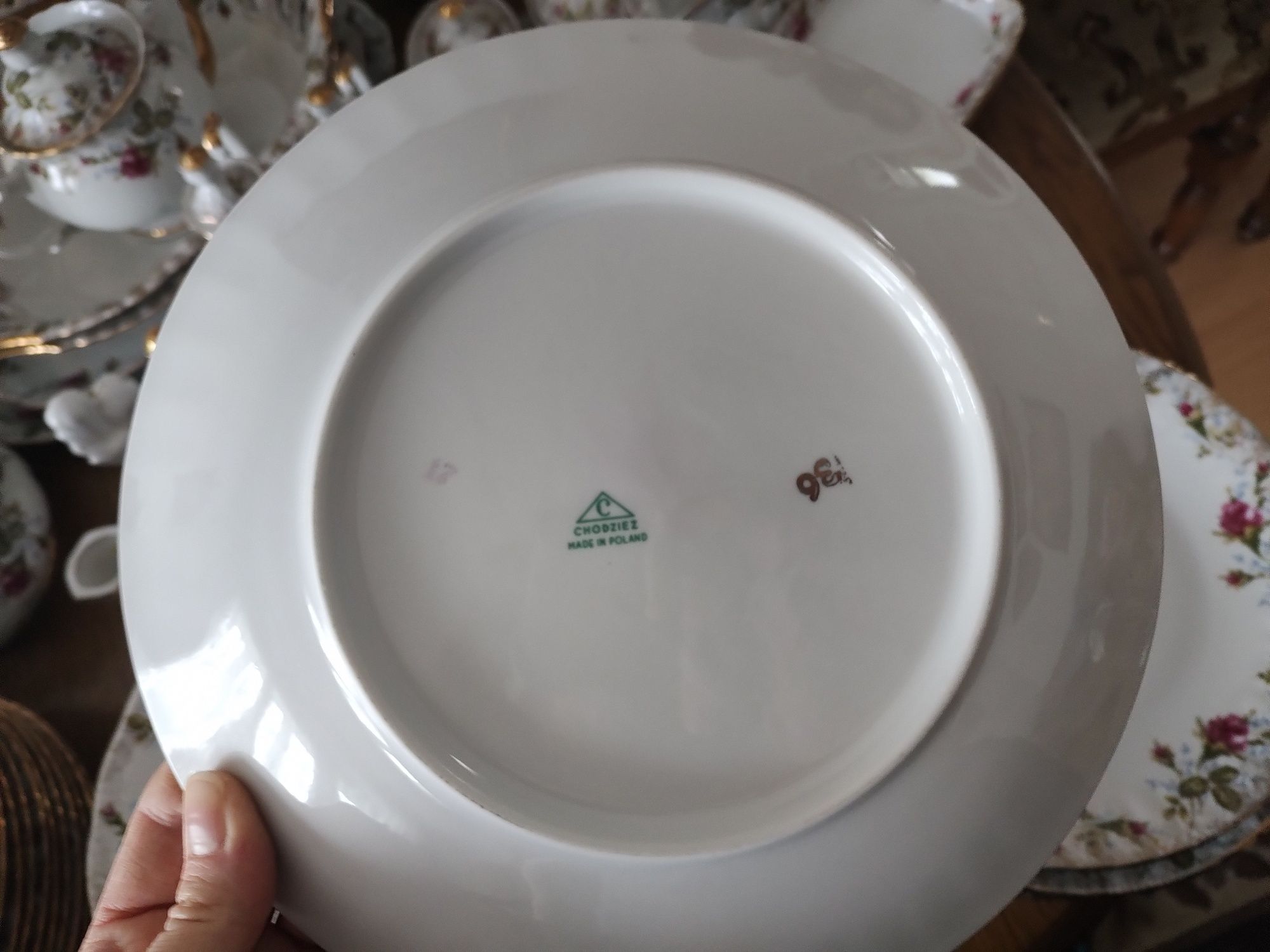 Serwis obiadowy porcelana Chodziez