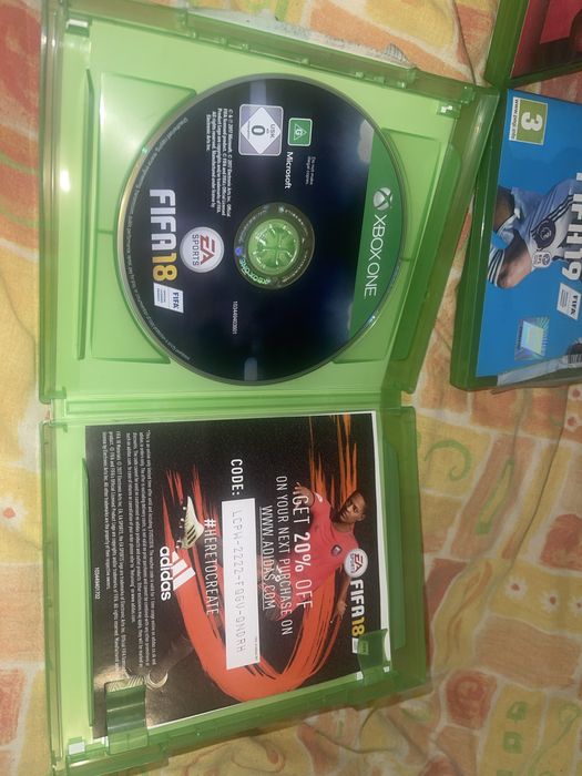 Диски лицензионные для Xbox ONE Fifa 16,17,18,20
