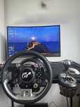 Kompletny zestaw simracing Thrustmaster T-GT II w świetnym stanie!