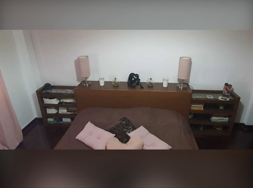 Cama MALM em castanho descontinuado (IKEA)