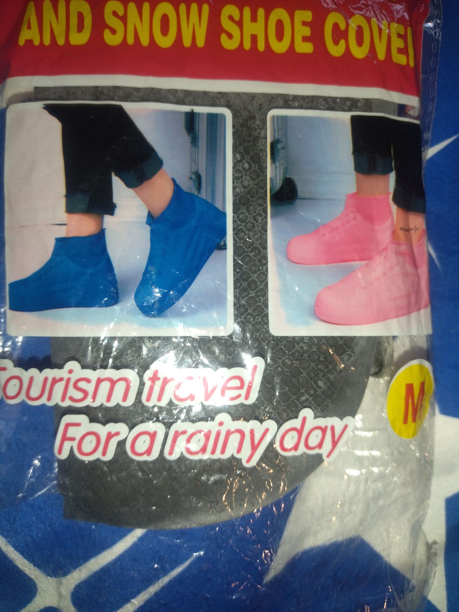 Чехлы резиновые на обувь от дождя