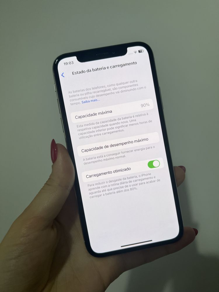 iPhone X 64GB - Desbloqueado - 90% Bateria