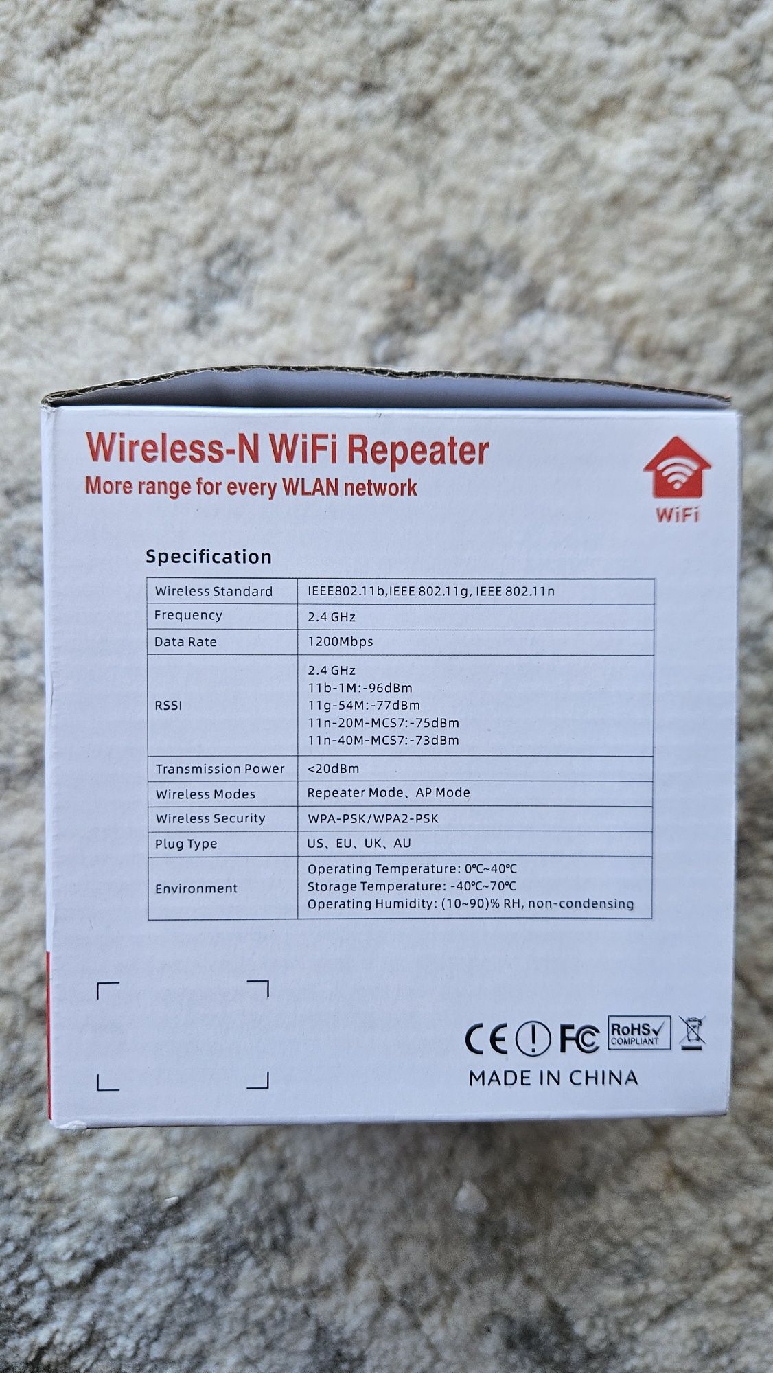 wzmacniacz WiFi sygnalu z 4 antenami