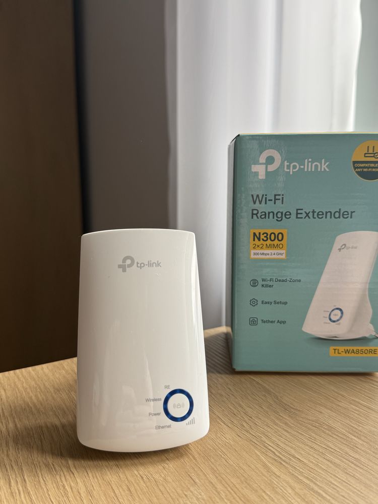 Wzmacniacz sygnału WiFi TP-Link TL-WA850RE (2.4 Ghz/802.11n/300 Mbps)