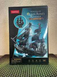 3D пазл Queen Anne's Revenge (Пірати Карибського моря) 3D puzzle