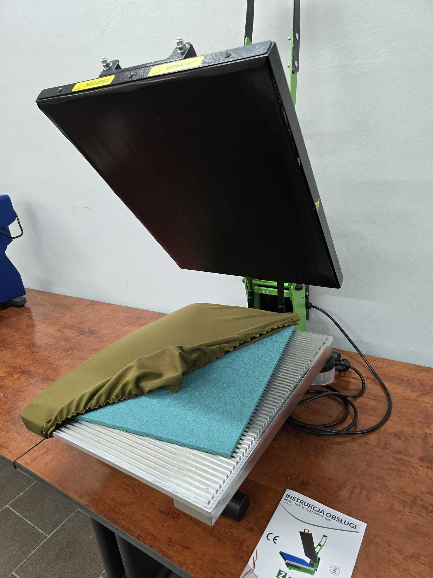 ŻABA DTG prasa transferowa (45x55cm) z ociekaczem i wyświetlaczem led!