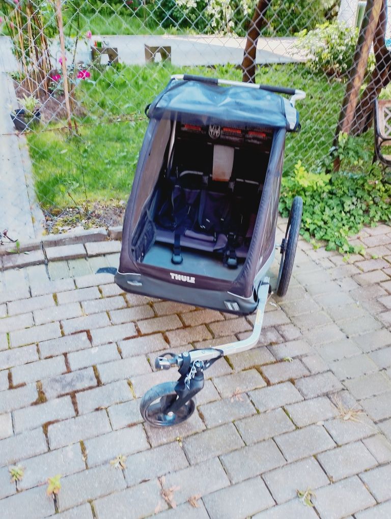 Thule coaster XT 2 podwójna przyczepka rowerowa