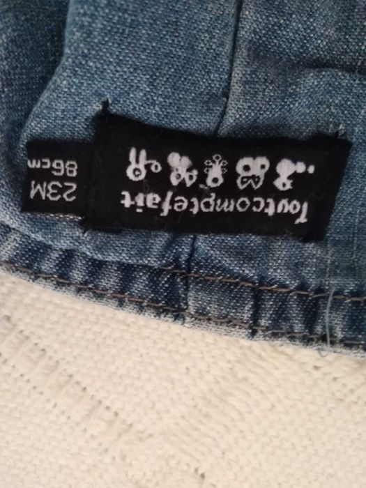 Macacão Ganga Azul Tout Compt Fait 23 Meses 86cm