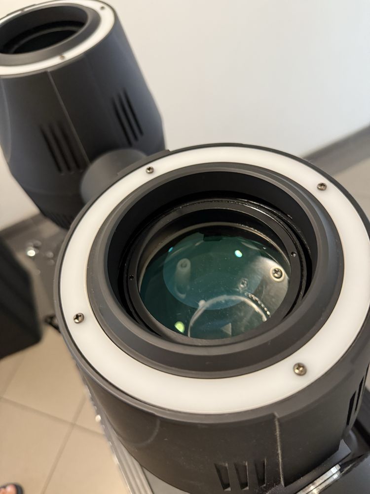 Venom spot 150 w rings 4 szt 1 case 2 torbg dmx bezprzew  stan igła