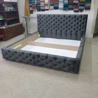 Łóżko sypialniane tapicerowane Chesterfield dostawa w ciągu 5 dni