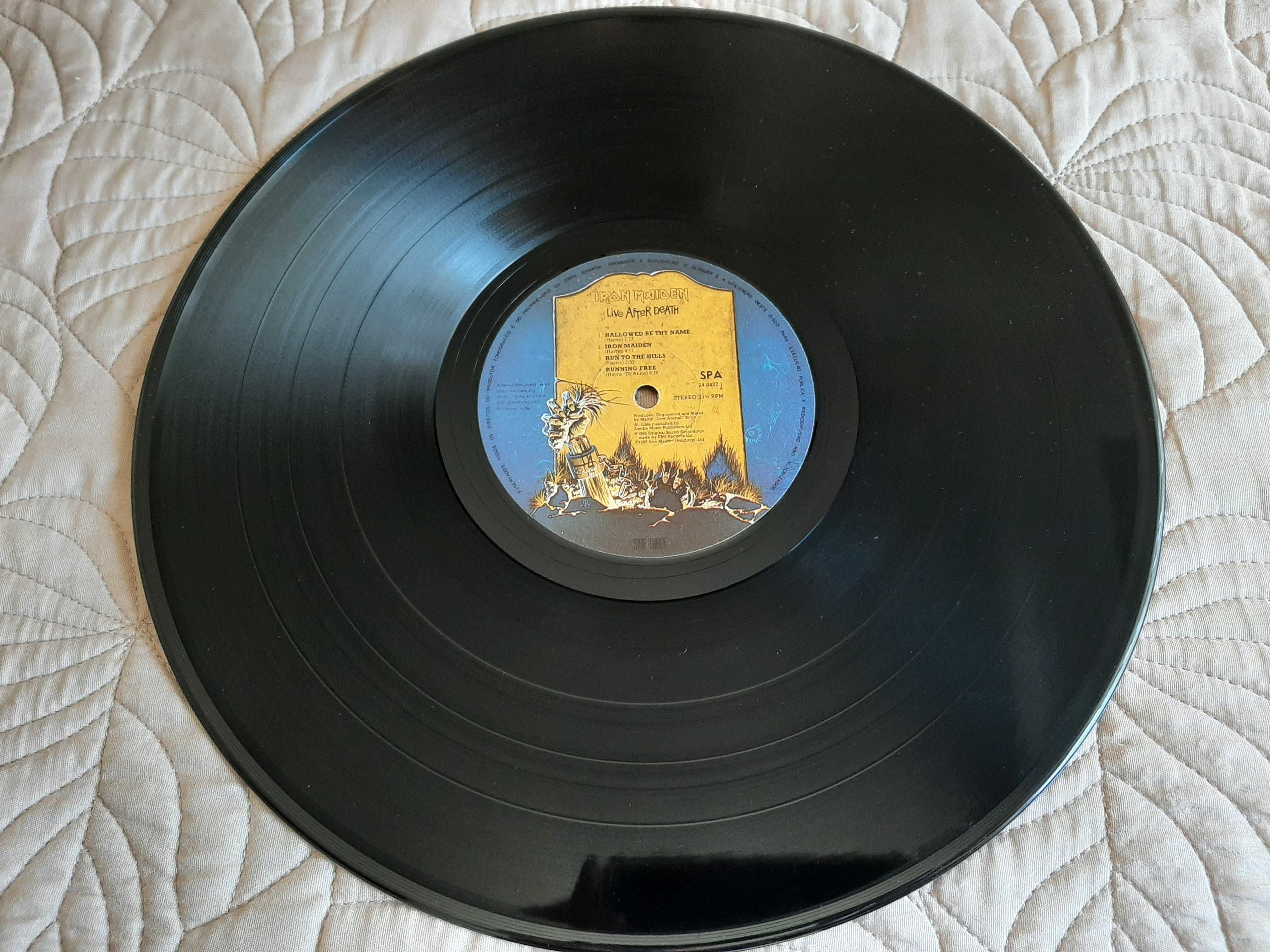 Iron Maiden - Live After Death - Portugal - 2 x Vinil LP