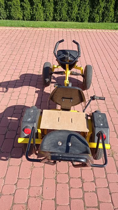 Gokart Dino Cars, niemiecki, solidny. 3 biegowy. Lepszy niż rower