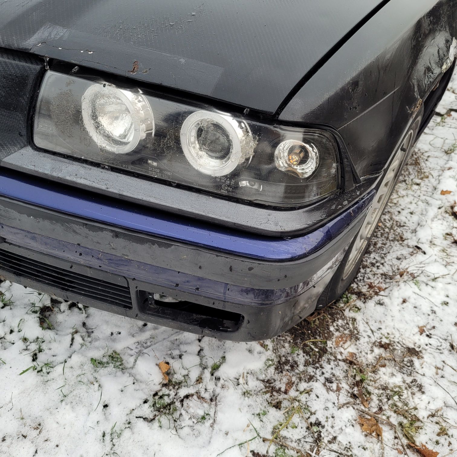 Zderzak przedni, maska, błotniki, lampy E36 Coupe