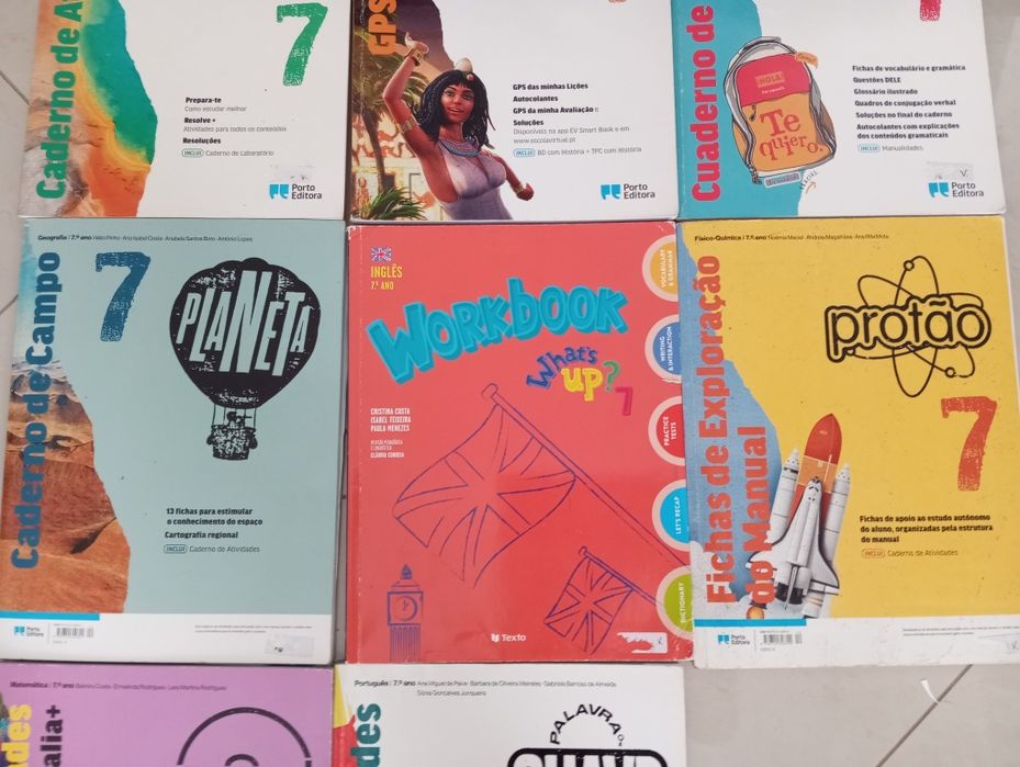 Livros de ficha 7 ano