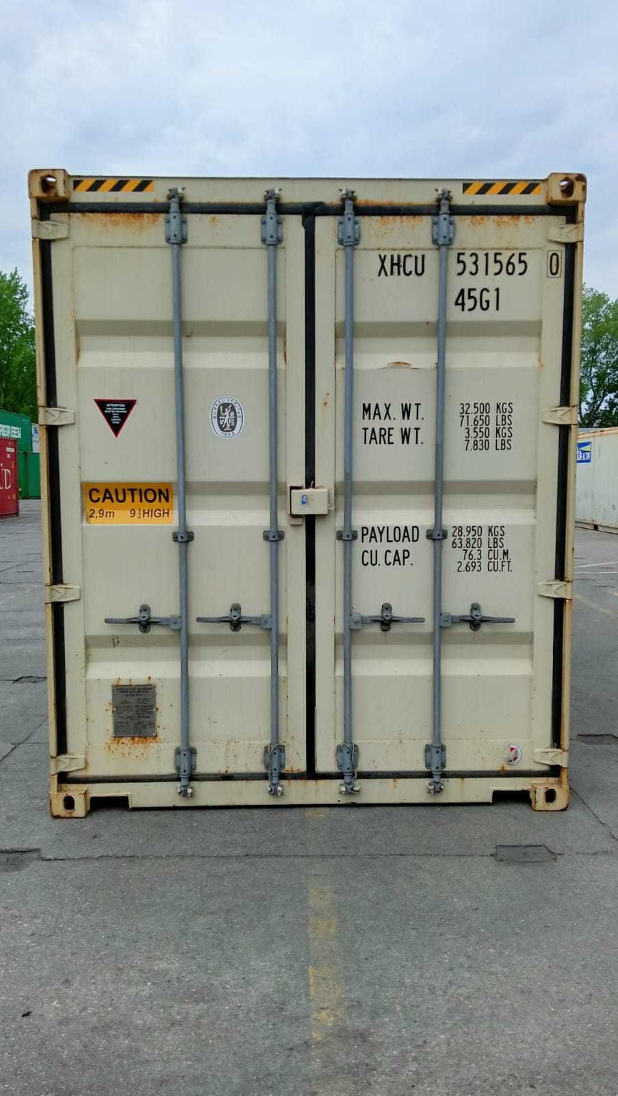ŁADNY kontener morski 12 metrowy / 40 HC - PZ