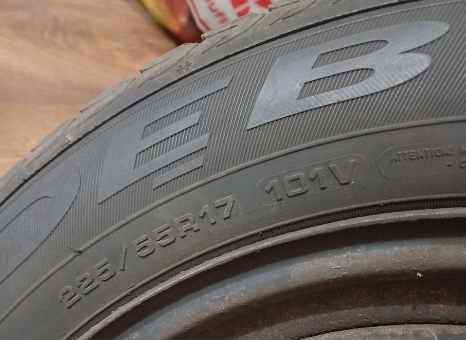 Koła zimowe Opel 5x115 17 opony Dębica Frigo HP2 8mm 225/55/17