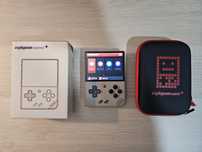 Konsola Miyoo Mini + Plus ZESTAW 64GB Retrogray