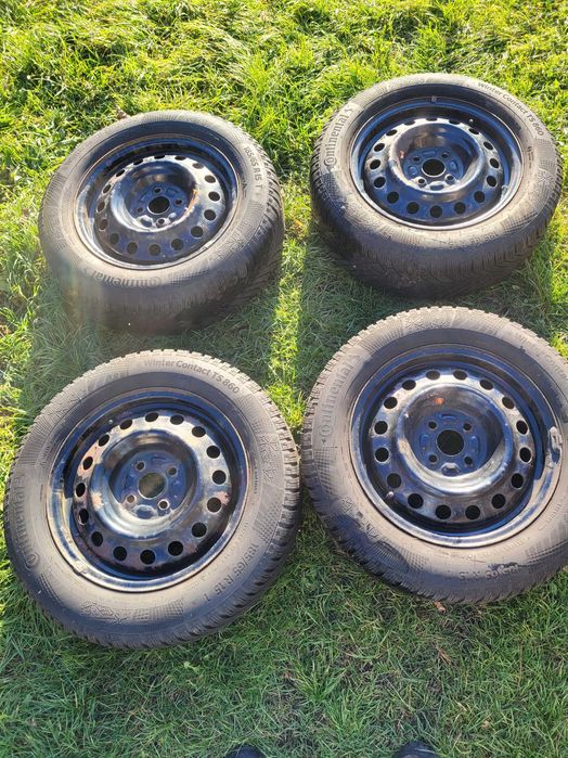 Felgi z oponami zimowymi Continental 185/65 R15