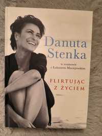 Książka Flirtując z życiem Danuta Stenka
"Flirtując z życiem" Danuta