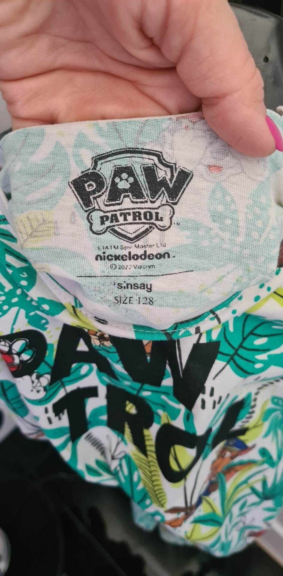 Psi Patrol Paw Patrol T-shirt T shirt koszulka bluzka podkoszulek 128